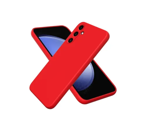 Samsung Galaxy A24 4G Kılıf First Silikon - Kırmızı Samsung Galaxy A24 4G Kılıf First Silikon - Kırmızı