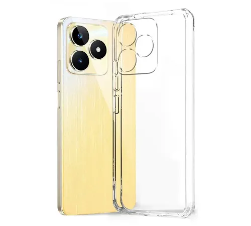 Realme Note 50 4G Kılıf Lüx Şeffaf Silikon Realme Note 50 4G Kılıf Lüx Şeffaf Silikon