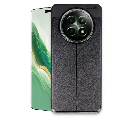 Realme 12 5G Kılıf Auto Focus Kapak - Siyah Realme 12 5G Kılıf Auto Focus Kapak - Siyah