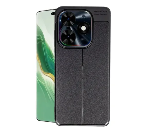 Tecno Spark Go 2024 Kılıf Auto Focus Kapak - Siyah Tecno Spark Go 2024 Kılıf Auto Focus Kapak - Siyah