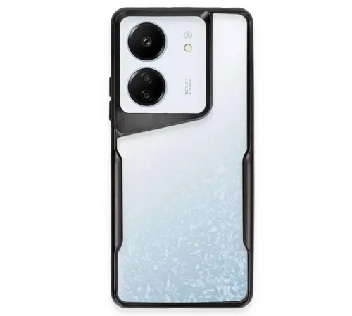 Xiaomi Redmi 13C Kılıf Boyi Silikon Kapak - Siyah Xiaomi Redmi 13C Kılıf Boyi Silikon Kapak - Siyah