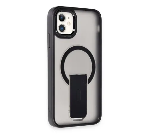 iPhone 11 Tork Magsafe Standlı Kapak - Siyah iPhone 11 Tork Magsafe Standlı Kapak - Siyah