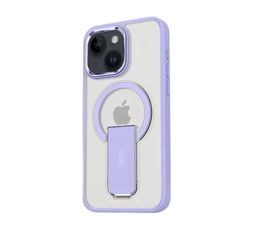 iPhone 14 Tork Magsafe Standlı Kapak - Lila iPhone 14 Tork Magsafe Standlı Kapak - Lila