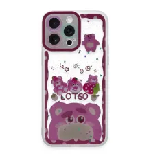 iPhone 14 Pro Max Kılıf Sweet Desenli Silikon Kapak - Pembe