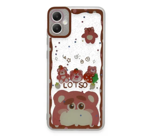 Samsung Galaxy A05 Kılıf Sweet Desenli Silikon Kapak - Pembe Samsung Galaxy A05 Kılıf Sweet Desenli Silikon Kapak - Pembe