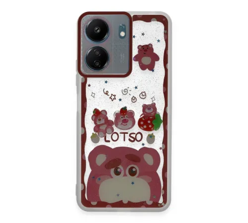 Xiaomi Redmi 13C Kılıf Sweet Desenli Silikon Kapak - Pembe Xiaomi Redmi 13C Kılıf Sweet Desenli Silikon Kapak - Pembe