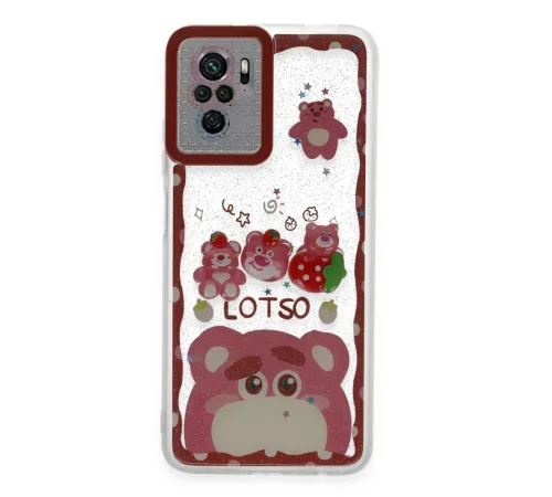 Xiaomi Redmi Note 10 Pro Kılıf Sweet Desenli Silikon Kapak - Pembe Xiaomi Redmi Note 10 Pro Kılıf Sweet Desenli Silikon Kapak - Pembe