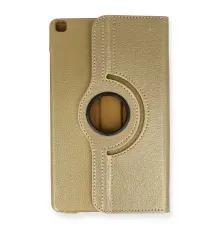 Samsung Galaxy Tab A9 Kılıf 360 Tablet Deri Kılıf - Gold