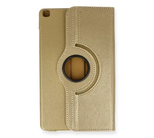 Samsung Galaxy Tab A9 Kılıf 360 Tablet Deri Kılıf - Gold Samsung Galaxy Tab A9 Kılıf 360 Tablet Deri Kılıf - Gold
