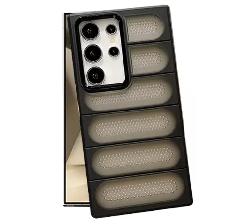 Samsung Galaxy S24 Ultra Kılıf Airmax Silikon Kapak - Siyah Samsung Galaxy S24 Ultra Kılıf Airmax Silikon Kapak - Siyah