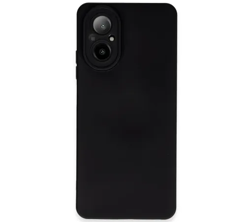 Realme 12 Lite Kılıf Nano içi Kadife Silikon - Siyah Realme 12 Lite Kılıf Nano içi Kadife Silikon - Siyah