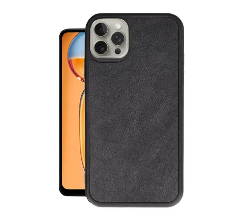 iPhone 14 Pro Kılıf Aras Deri Kapak - Siyah iPhone 14 Pro Kılıf Aras Deri Kapak - Siyah