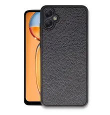 Samsung Galaxy A05 Kılıf Aras Deri Kapak - Siyah