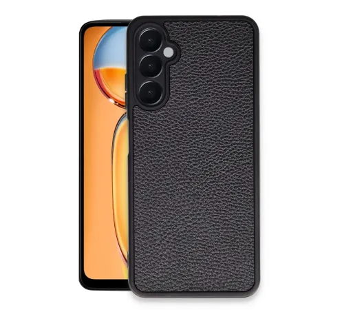 Samsung Galaxy A35 5G Kılıf Aras Deri Kapak - Siyah Samsung Galaxy A35 5G Kılıf Aras Deri Kapak - Siyah