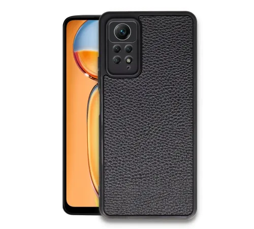 Xiaomi Redmi Note 12 Pro 4G Kılıf Aras Deri Kapak - Siyah