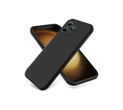 Realme Note 50 4G Kılıf First Silikon - Siyah Realme Note 50 4G Kılıf First Silikon - Siyah