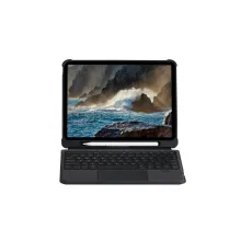 T5207D iPad Pro 11 (2022) Kılıf İnter Ledli Klavyeli Tablet Kılıfı - Siyah