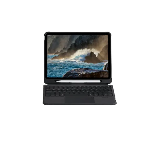 T5207D iPad Pro 11 (2022) Kılıf İnter Ledli Klavyeli Tablet Kılıfı - Siyah T5207D iPad Pro 11 (2022) Kılıf İnter Ledli Klavyeli Tablet Kılıfı - Siyah