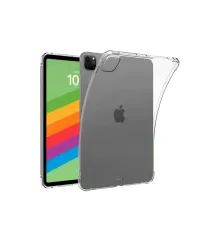 iPad Pro 13 (2024) Kılıf Anti Şeffaf Tablet Silikon - Şeffaf