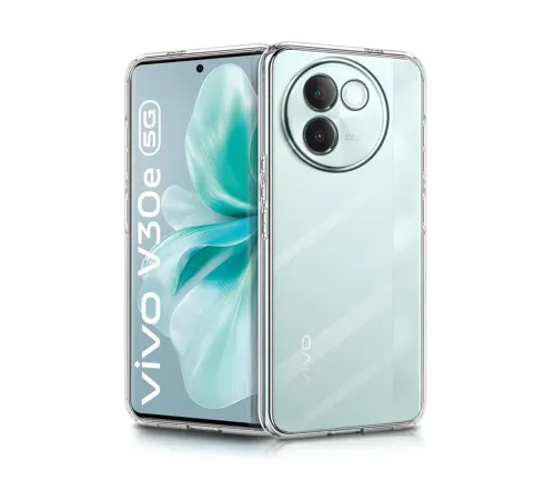 Vivo V30e Kılıf Lüx Şeffaf Silikon Vivo V30e Kılıf Lüx Şeffaf Silikon
