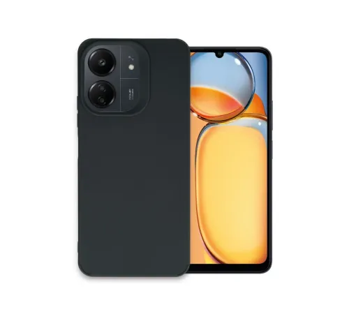 Xiaomi Redmi 13C Kılıf Petro Silikon - Siyah Xiaomi Redmi 13C Kılıf Petro Silikon - Siyah