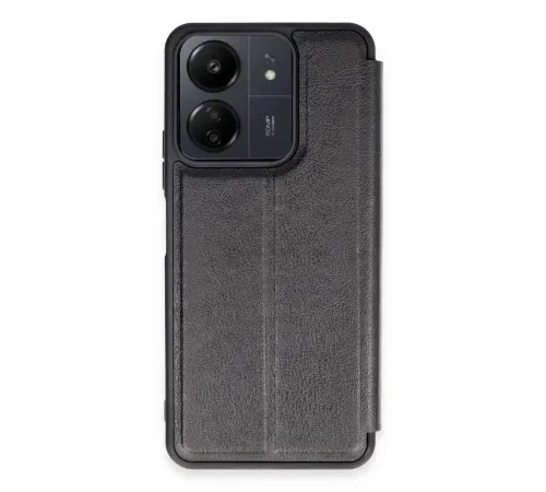 Xiaomi Redmi 13C Kılıf Flip Cover - Siyah Xiaomi Redmi 13C Kılıf Flip Cover - Siyah