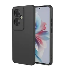 Oppo Reno 11F Kılıf First Silikon - Siyah