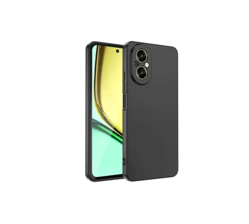 Realme 12 Lite Kılıf First Silikon - Siyah Realme 12 Lite Kılıf First Silikon - Siyah