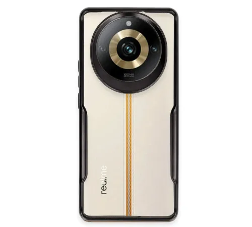 Realme 11 Pro Kılıf Boyi Silikon Kapak - Siyah Realme 11 Pro Kılıf Boyi Silikon Kapak - Siyah