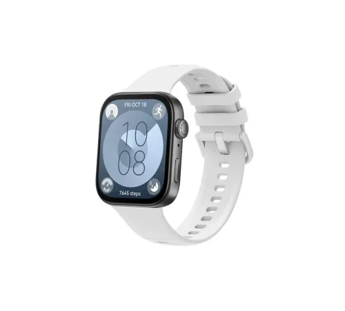 Huawei Watch Fit 3 Klasik Kordon - Beyaz Huawei Watch Fit 3 Klasik Kordon - Beyaz