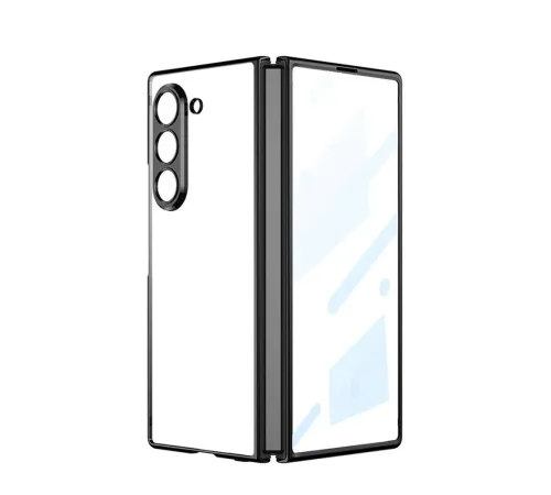 Samsung Galaxy Z Fold 5 Kılıf Fold Element Kapak - Siyah