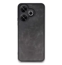 Xiaomi Redmi 13 4G Kılıf Aras Deri Kapak - Siyah