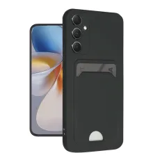 Samsung Galaxy S24 FE Kılıf Kelvin Kartvizitli Silikon - Siyah