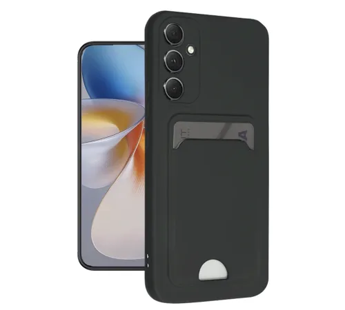 Samsung Galaxy S24 FE Kılıf Kelvin Kartvizitli Silikon - Siyah Samsung Galaxy S24 FE Kılıf Kelvin Kartvizitli Silikon - Siyah