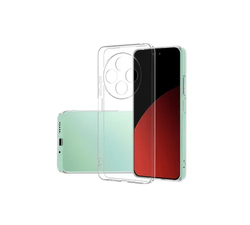 Xiaomi Redmi 14C Kılıf Lüx Şeffaf Silikon Xiaomi Redmi 14C Kılıf Lüx Şeffaf Silikon