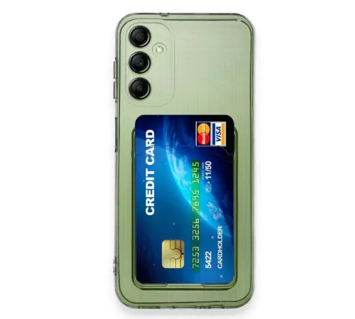 Samsung Galaxy A16 5G Kılıf Kart Şeffaf Silikon - Şeffaf Samsung Galaxy A16 5G Kılıf Kart Şeffaf Silikon - Şeffaf
