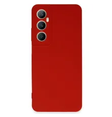 Realme C65 Kılıf First Silikon - Kırmızı