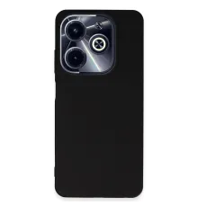 İnfinix Hot 40i Kılıf First Silikon - Siyah