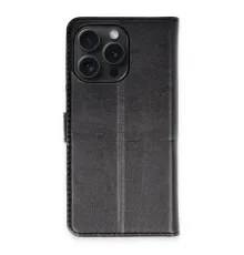 iPhone 15 Pro Max Kılıf Trend S Plus Kapaklı Kılıf - Siyah