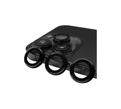 iPhone 14 Pro Max Raze Metal Kamera Lens - Siyah iPhone 14 Pro Max Raze Metal Kamera Lens - Siyah