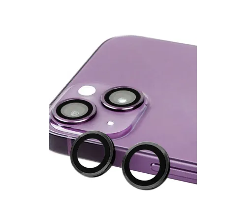 iPhone 13 Raze Metal Kamera Lens - Siyah iPhone 13 Raze Metal Kamera Lens - Siyah