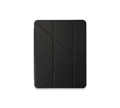 iPad 2022 10.9 (10.nesil) Kılıf Color Karbon Tablet Kılıfı - Siyah iPad 2022 10.9 (10.nesil) Kılıf Color Karbon Tablet Kılıfı - Siyah