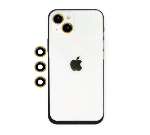 iPhone 14 Shine Kamera Lens - Gold iPhone 14 Shine Kamera Lens - Gold