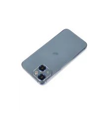 iPhone 14 Metal Kamera Lens Koruma Cam - Mavi