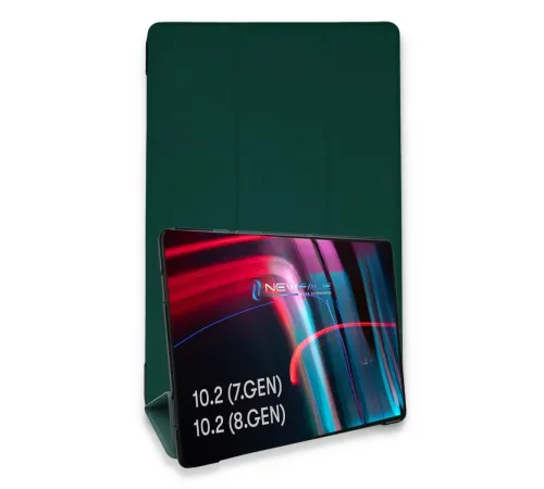 iPad 10.2 (7.nesil) Kılıf Tablet Smart Kılıf - Koyu Yeşil iPad 10.2 (7.nesil) Kılıf Tablet Smart Kılıf - Koyu Yeşil