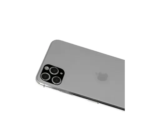 iPhone 11 Pro Max Rainbow Kamera Lens Koruma Cam - Siyah iPhone 11 Pro Max Rainbow Kamera Lens Koruma Cam - Siyah