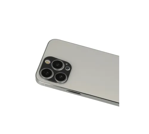 iPhone 13 Pro Max Rainbow Kamera Lens Koruma Cam - Siyah iPhone 13 Pro Max Rainbow Kamera Lens Koruma Cam - Siyah