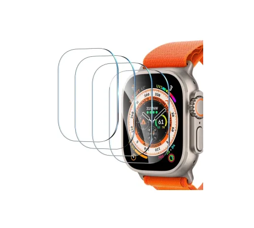 Apple Watch Ultra 49mm Temperli Cam Ekran Koruyucu Apple Watch Ultra 49mm Temperli Cam Ekran Koruyucu