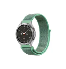 Watch 22mm Hasırlı Cırtcırtlı Kordon - Turkuaz1