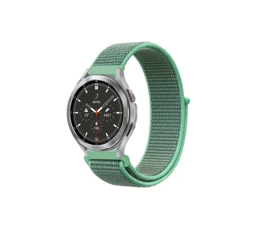 Watch 22mm Hasırlı Cırtcırtlı Kordon - Turkuaz1 Watch 22mm Hasırlı Cırtcırtlı Kordon - Turkuaz1